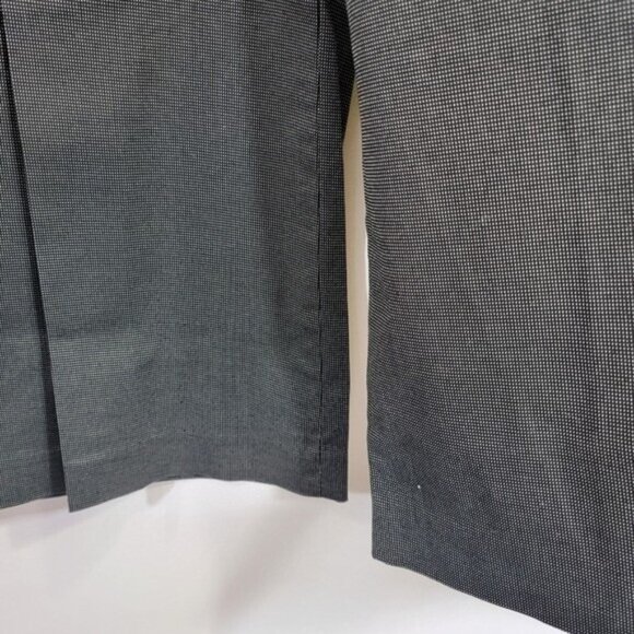 Kenar Pants Cotton Blend Size 4 Womens Cropped Flare Leg 6 in Side Zip Sailor - Picture 3 of 8